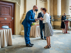 Ministerská medaile pro Mgr. A. Šteflovou