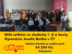 HAIMA na gymnáziu