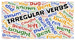 Irregular verbs master of sekunda