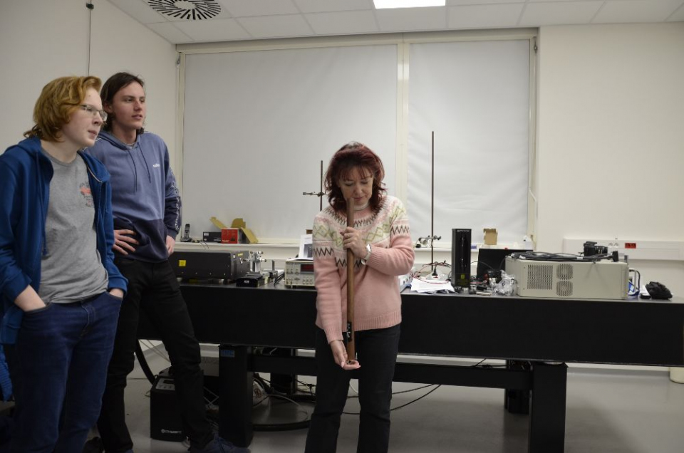 Na návštěvě ve Fyzikálním ústavu Akademie věd České republiky