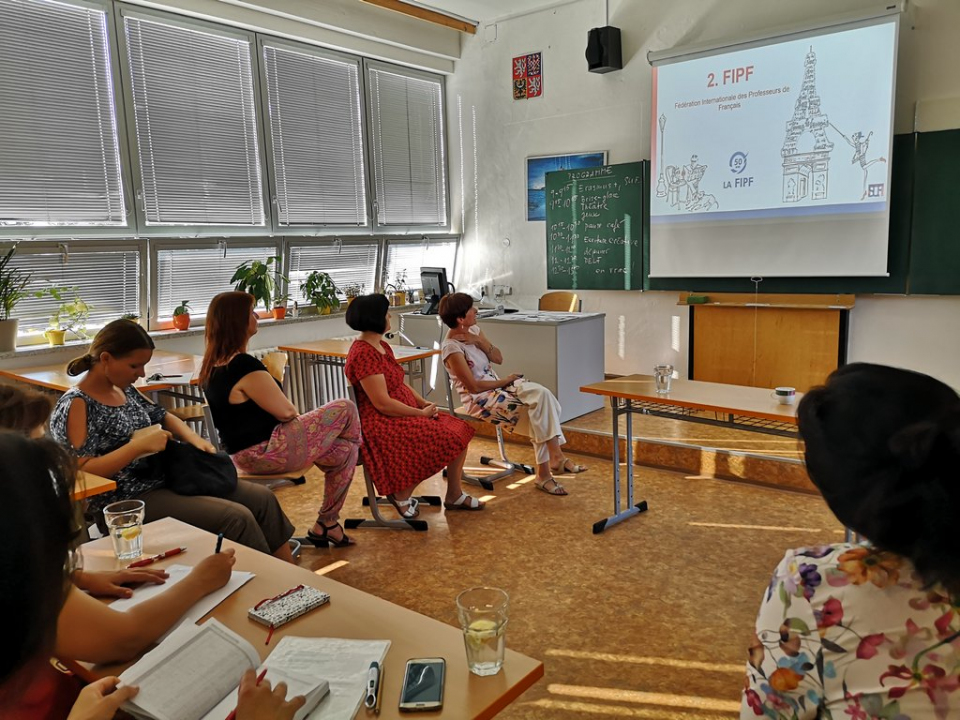 Honba za nápady/Chasse aux idées - Workshop pro učitele francouzštiny