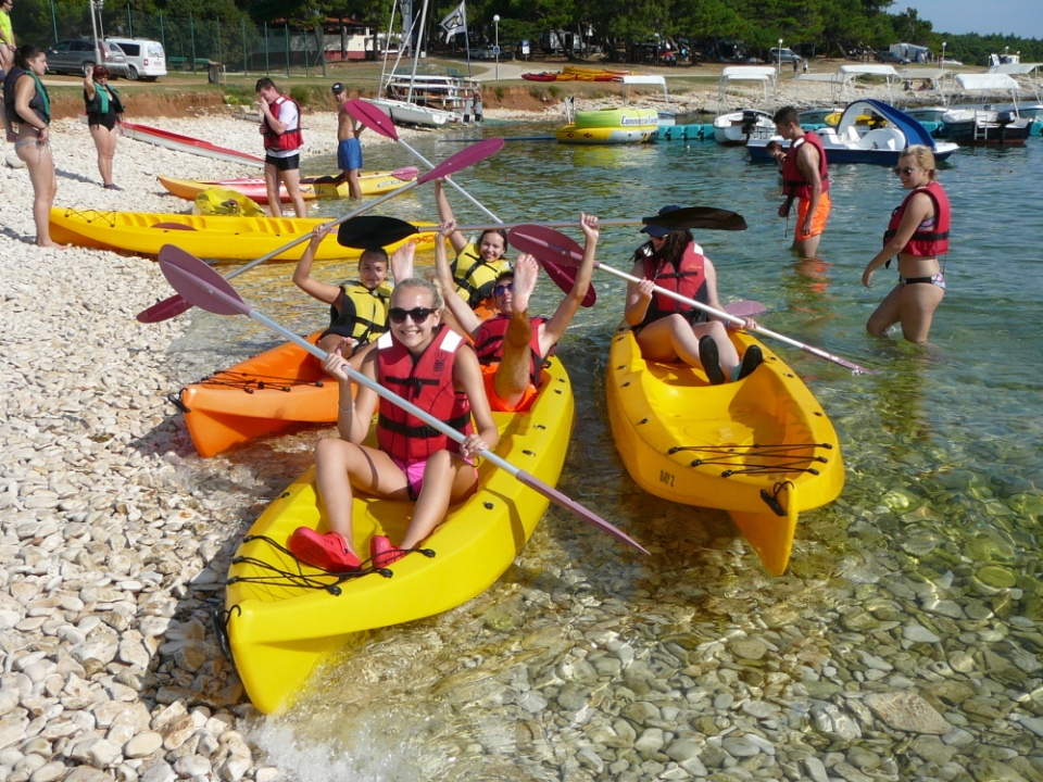Sportovně turistický kurz - Chorvatsko 2016
