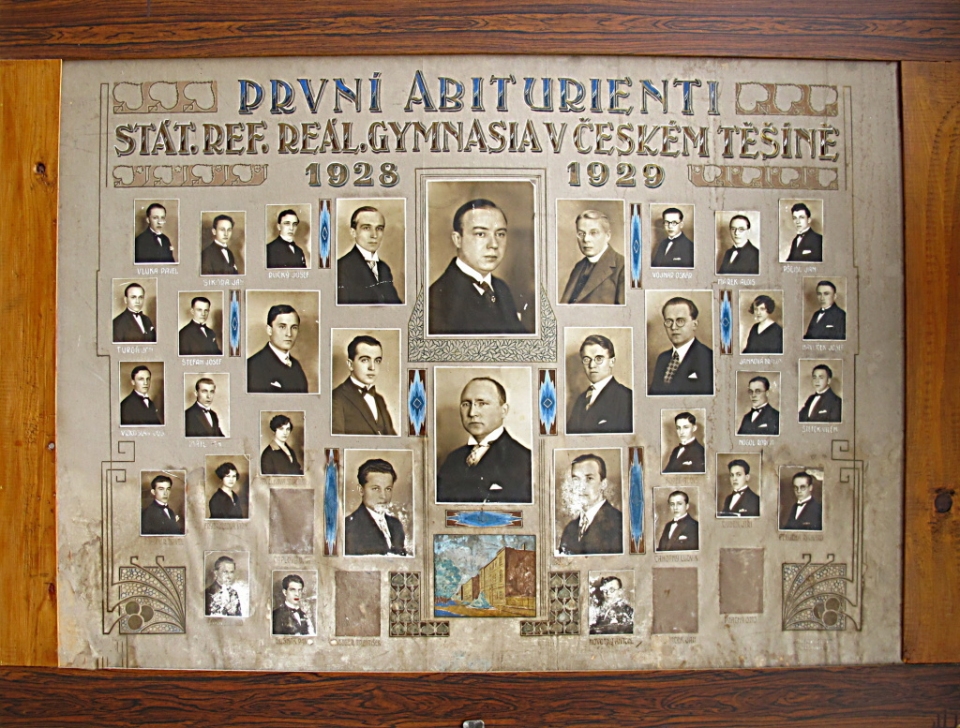 První absolventi gymnázia 1928/1929